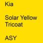 Preview: Kia, Solar Yellow Tricoat, ASY.